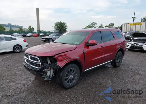 2013 Dodge Durango Sxt из США, поврежденный, VIN 1C4RDJAGXDC578513